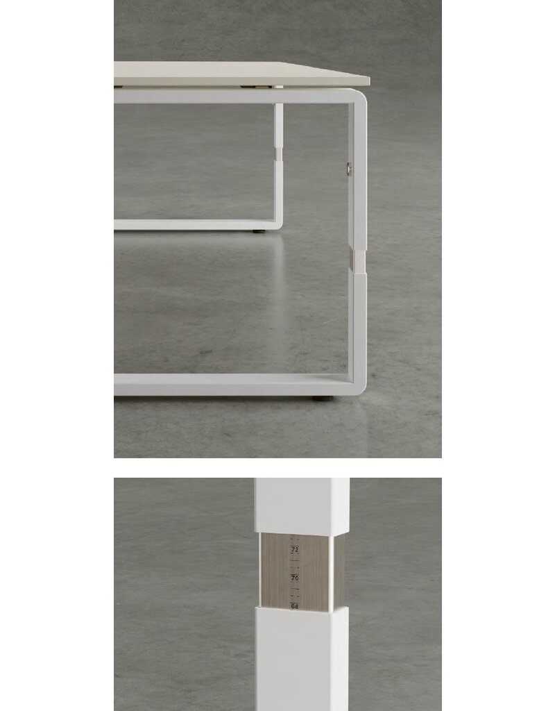 Palmberg Palmberg  Pensum O in hoogte instelbaar bureau