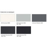 Palmberg Palmberg  Crew T zit-sta bureau met vast dressoir