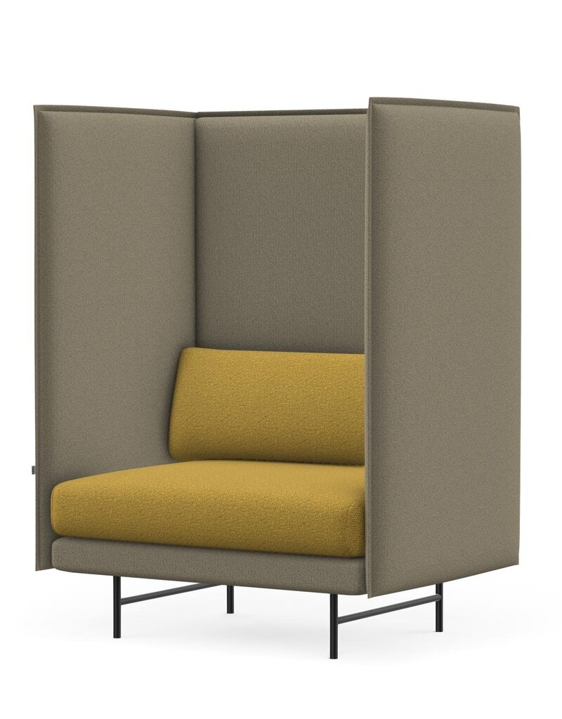 Interstuhl Interstuhl Qomfort stoel met hoge rugleuning