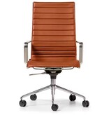 Quinti Quinti Season Slim hoge leren bureaustoel XL