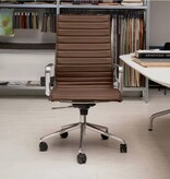 Quinti Quinti Season Slim hoge leren bureaustoel XL