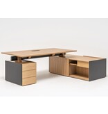 MDD MDD Viga storage bureau (fineer) met ladeblok en dressoir