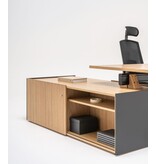 MDD MDD Viga storage bureau (fineer) met ladeblok en dressoir
