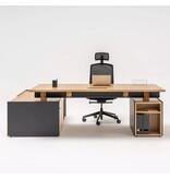 MDD MDD Viga storage bureau (fineer) met ladeblok en dressoir