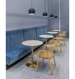 Pedrali Pedrali Héra houten stoel met cellulose touw zitting