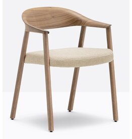 Pedrali Pedrali Héra stoel bekleed met stof