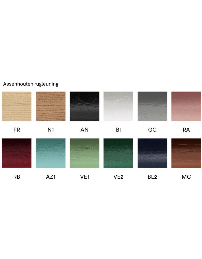 Pedrali Pedrali Jazz houten rugleuning met stoffen zitting