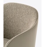 Pedrali Pedrali Laja 2 gestoffeerde fauteuil met houten poten