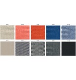 Pedrali Pedrali Laja 2 gestoffeerde fauteuil met aluminium poten