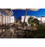 Pedrali Pedrali Lamorisse stoel met omhullend kussen en aluminium frame