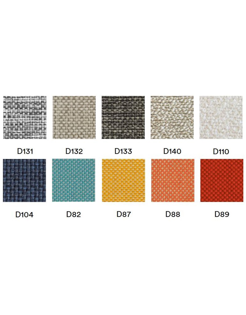 Pedrali Pedrali Lamorisse stoel met omhullend kussen en aluminium frame