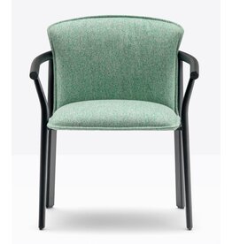 Pedrali Pedrali Lamorisse stoel met houten frame