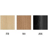 Pedrali Pedrali Lamorisse stoel met omhullend kussen en houten frame