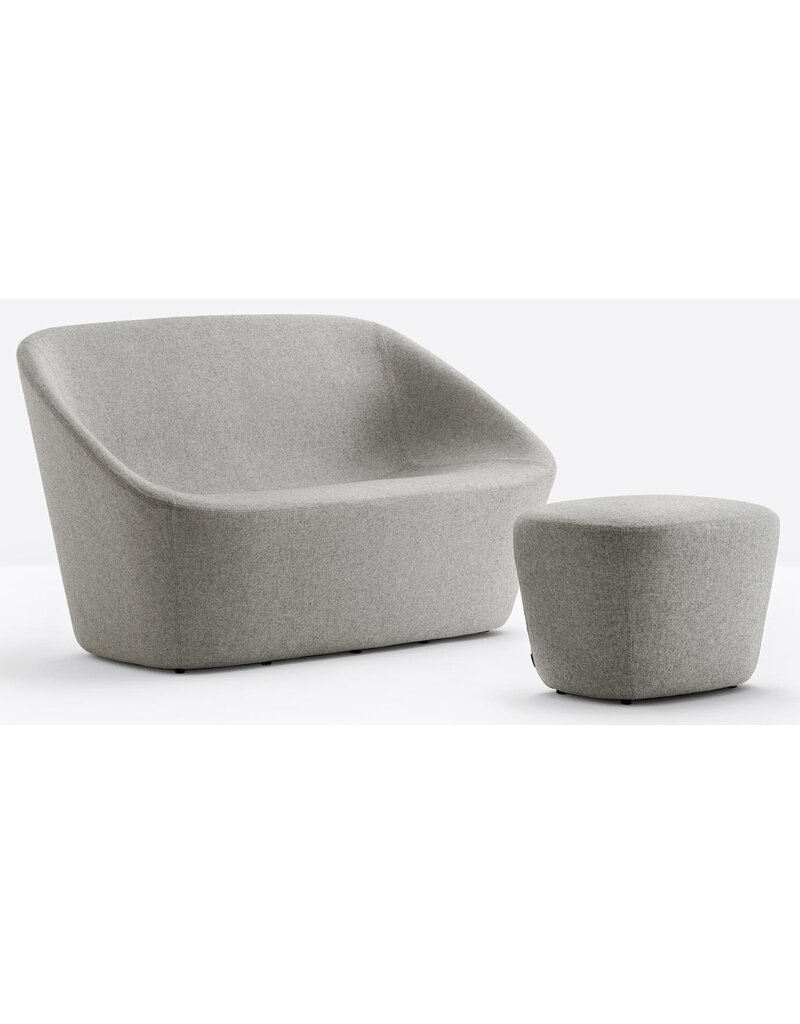 Pedrali Pedrali Log tweezitsbank van polyurethaan schuim