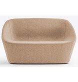 Pedrali Pedrali Log tweezitsbank van polyurethaan schuim