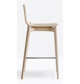 Pedrali Pedrali Malmö essenhouten kruk, verschillende zithoogte