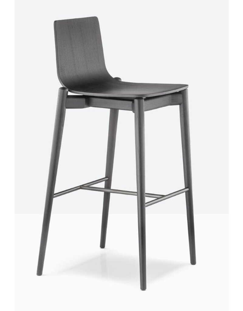 Pedrali Pedrali Malmö essenhouten kruk, verschillende zithoogte