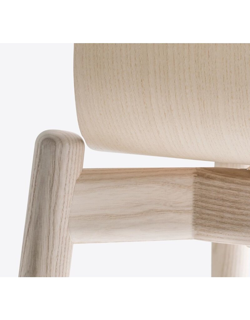 Pedrali Pedrali Malmö essenhouten kruk, verschillende zithoogte