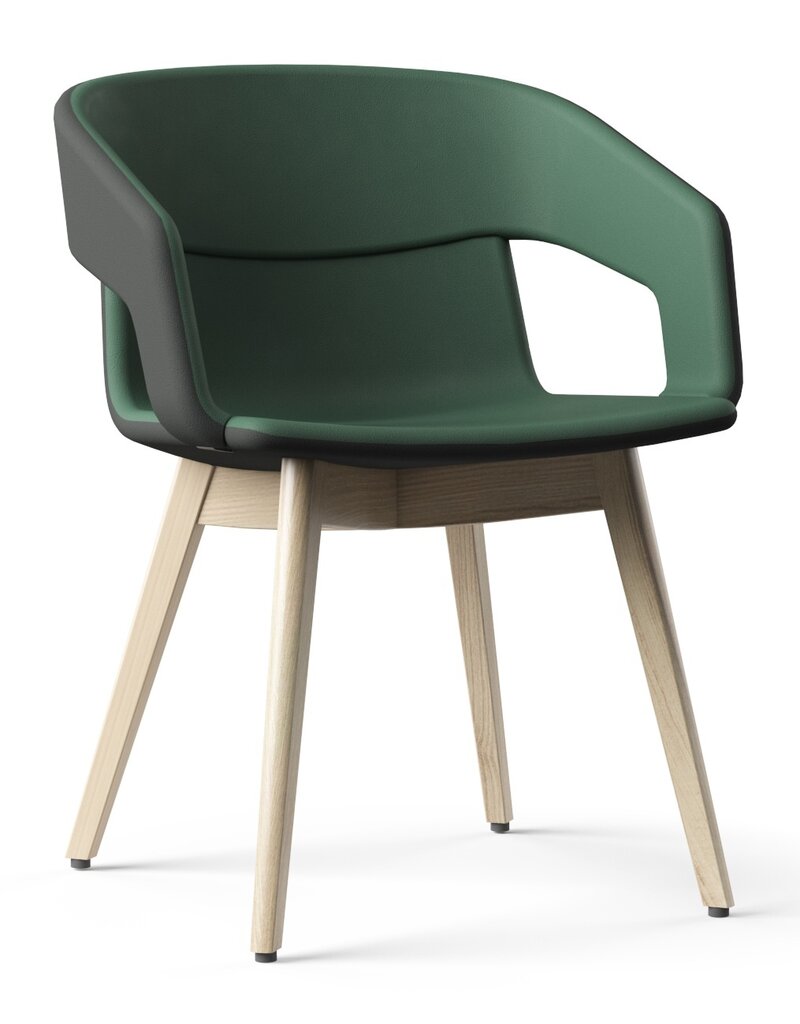 Narbutas Narbutas Twist&Sit stoel met houten poten
