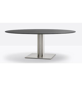 Pedrali Pedrali Inox ronde vergadertafel