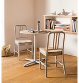 Emeco Emeco Navy chair met houten zitting
