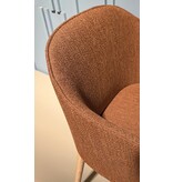 Pedrali Pedrali Laja 887 stoel met kruisvoet