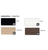 Bralco Bralco Sile hoogte instelbaar bureau met dressoir