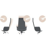 Frezza Frezza Key multifunctionele luxe directiestoel