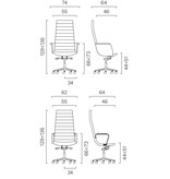 Frezza Frezza Key multifunctionele luxe directiestoel