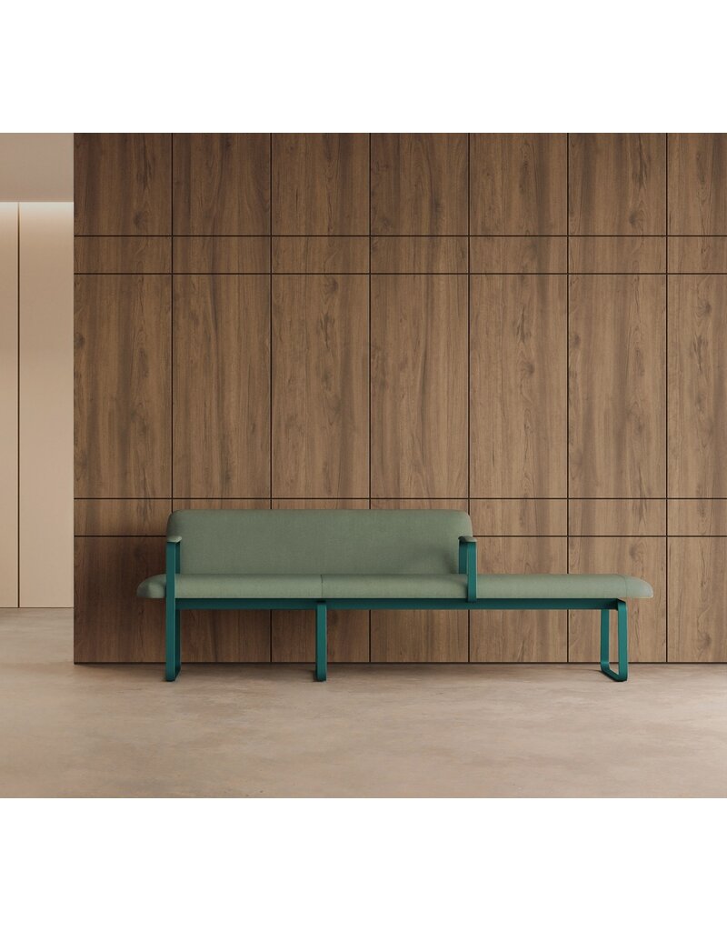 Balma Balma Hej wachtkamerbank met armlegger