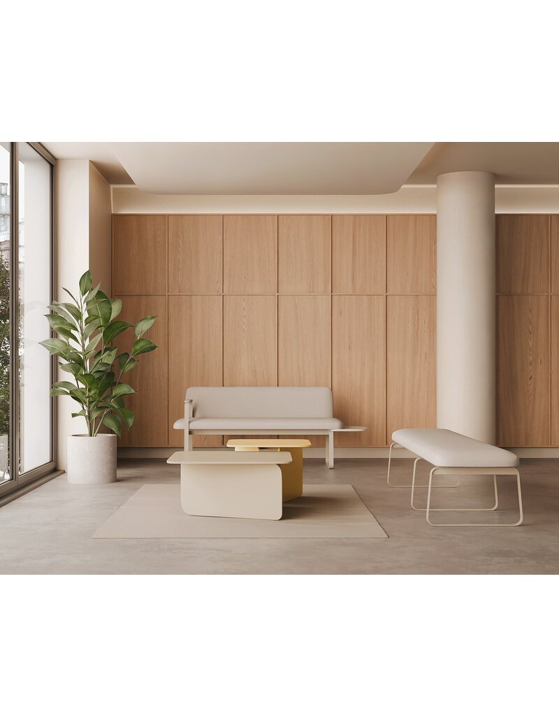 Balma Balma Hej wachtkamerbank met armlegger