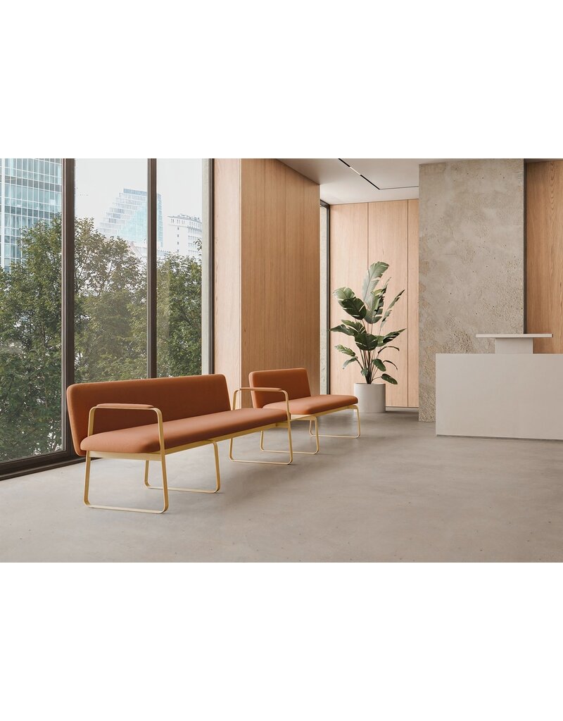 Balma Balma Hej wachtkamerbank met armlegger