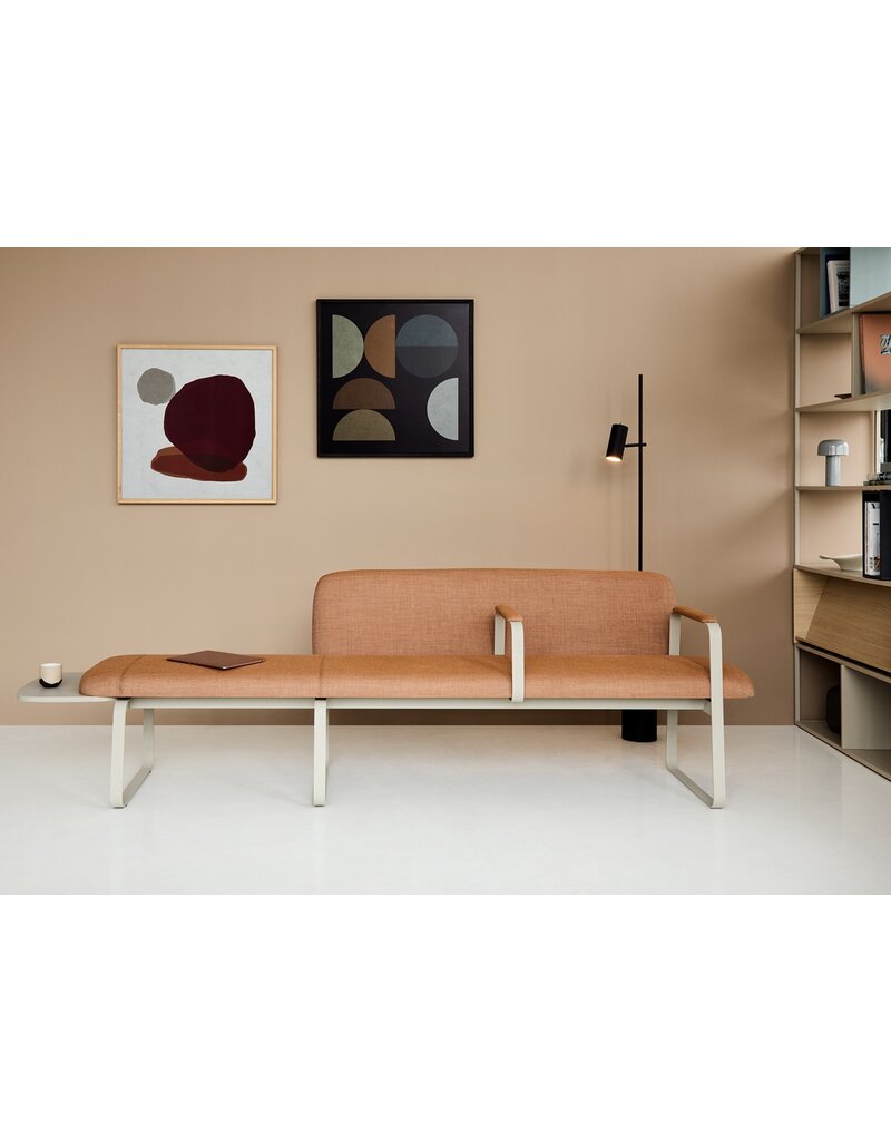 Balma Balma Hej wachtkamerbank met armlegger