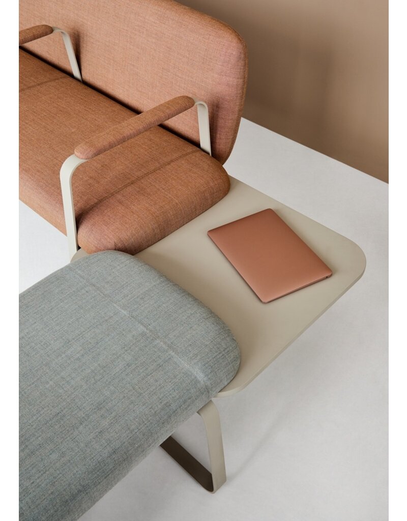 Balma Balma Hej wachtkamerbank met armlegger