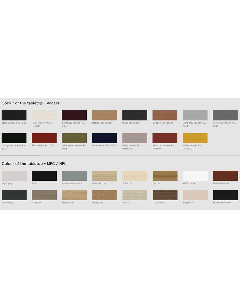 MDD MDD Gobo statafel rond