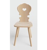 Sipa Sipa Vienna houten stoel met hart