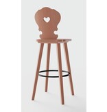 Sipa Sipa Vienna houten kruk met hart