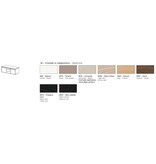 Frezza Fressa Spike dressoir met twee deuren en drie lades, 153 x 60 x 57 cm