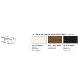 Frezza Fressa Spike dressoir met twee deuren en drie lades, 153 x 60 x 57 cm