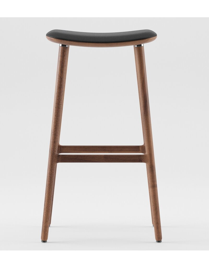 Artisan Artisan Naru houten design kruk (on)gestoffeerd