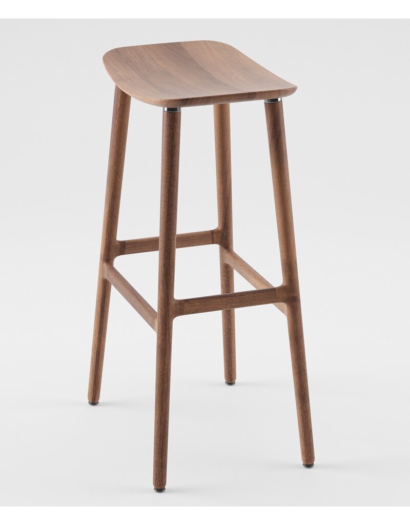 Artisan Artisan Naru houten design kruk (on)gestoffeerd