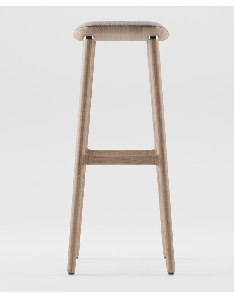 Artisan Artisan Naru houten design kruk (on)gestoffeerd