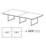 Frezza Frezza Be.1 modulaire vergadertafel