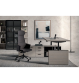 Bralco Bralco Sile hoogte instelbaar bureau met dressoir