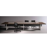 Bralco Bralco Sile 4 Management vergadertafel met kleur inleg