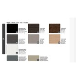 Bralco Bralco Sile 4 Management vergadertafel met kleur inleg