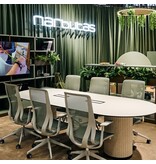 Narbutas Narbutas Parthos vergadertafel voor 6 tot 12 personen