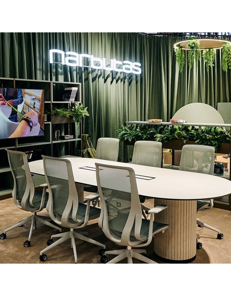 Narbutas Narbutas Parthos vergadertafel voor 6 tot 12 personen