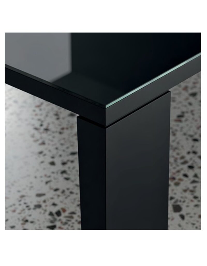 Bralco Bralco Sile 4 design vergadertafel met kleur inleg van leer of hout