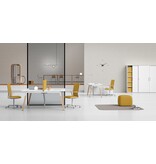 Bralco Bralco Polare modulair bureau met dressoir links- of rechtszijdig in veel kleuren leverbaar